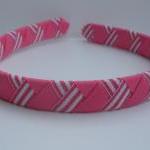 Pink Chevron Headband